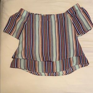 Off the shoulder top